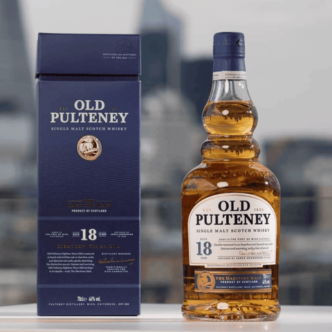 Old Pulteney 18 Year Old Single Malt Scotch Whisky 70cl