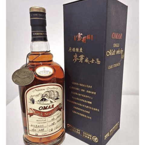 Omar Sherry Single Malt Cask Strength Whisky 70cl