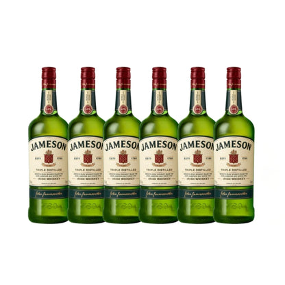 John Jameson Irish Whiskey 1L (6Bottles)