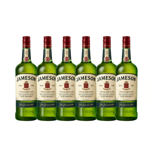 John Jameson Irish Whiskey 1L (6Bottles)