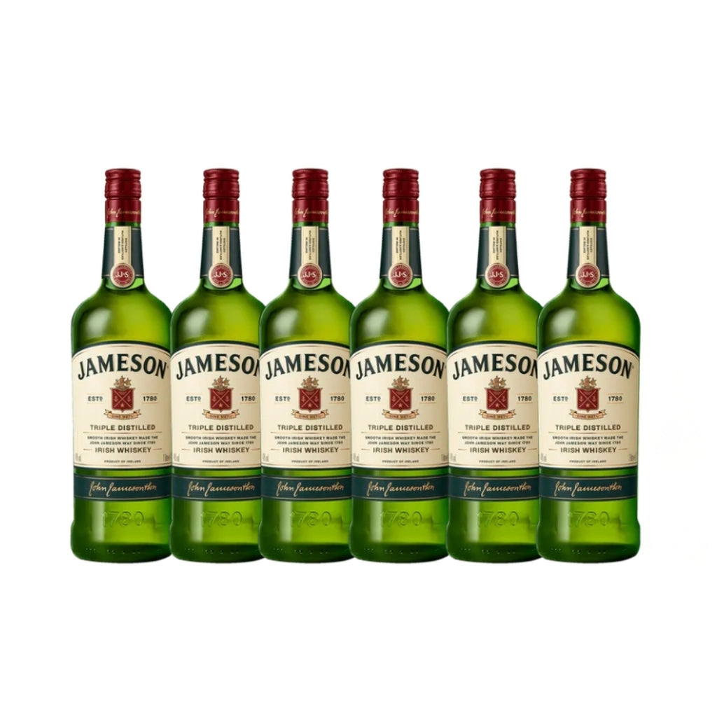 John Jameson Irish Whiskey 1L (6Bottles)