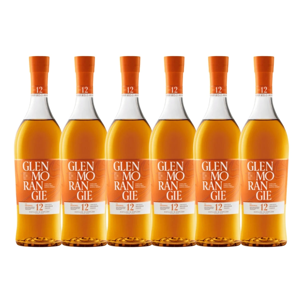 Glenmorangie 12 Year Old Original Scotch Whisky 70cl (6Bottles)