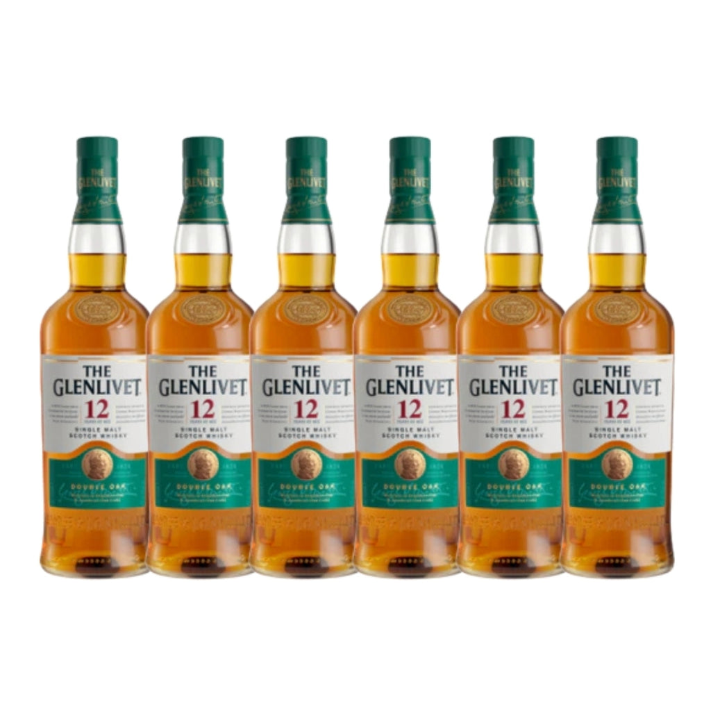 Glenlivet 12 Year Old Single Malt Whisky 70cl (6Bottles)