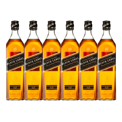 Johnnie Walker Black Label 12 Year Old Whisky 70cl (6bottles)
