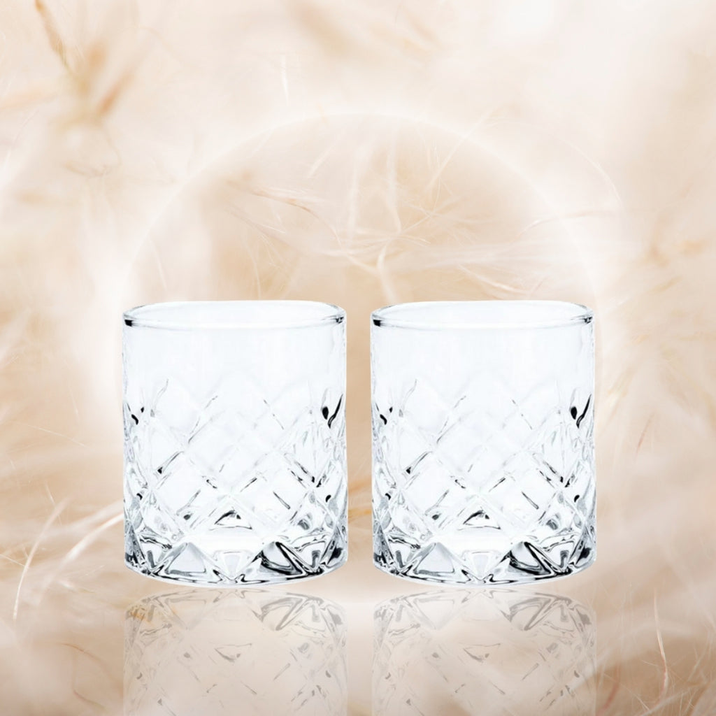 Kosa Double Rocks Glass 320ml (2 Pack)