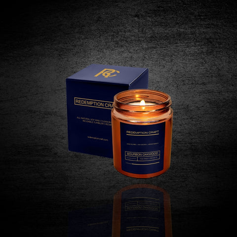 Redemption Craft - Bourbon Oakwood Candles