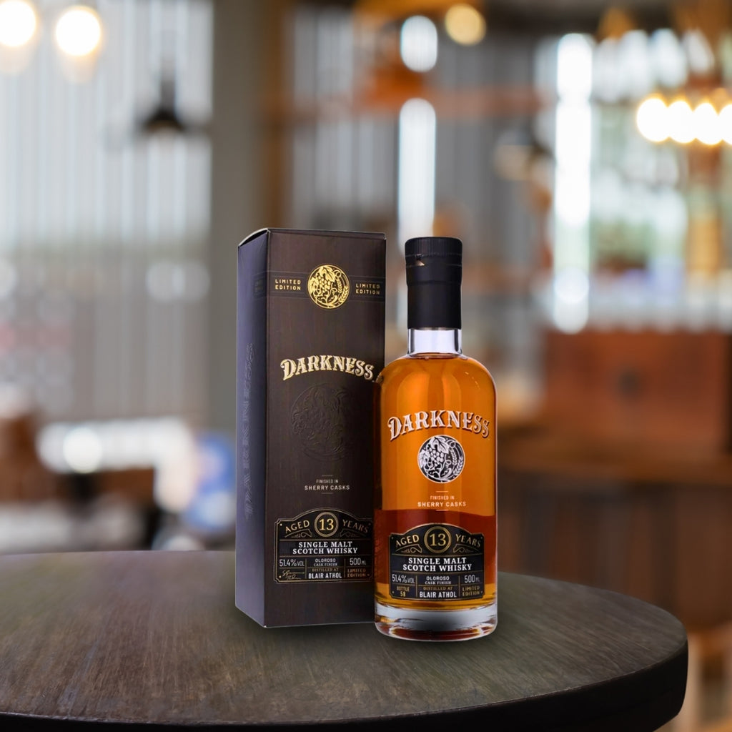 Darkness Blair Athol 13 Year Old Oloroso Cask Finnish 50cl