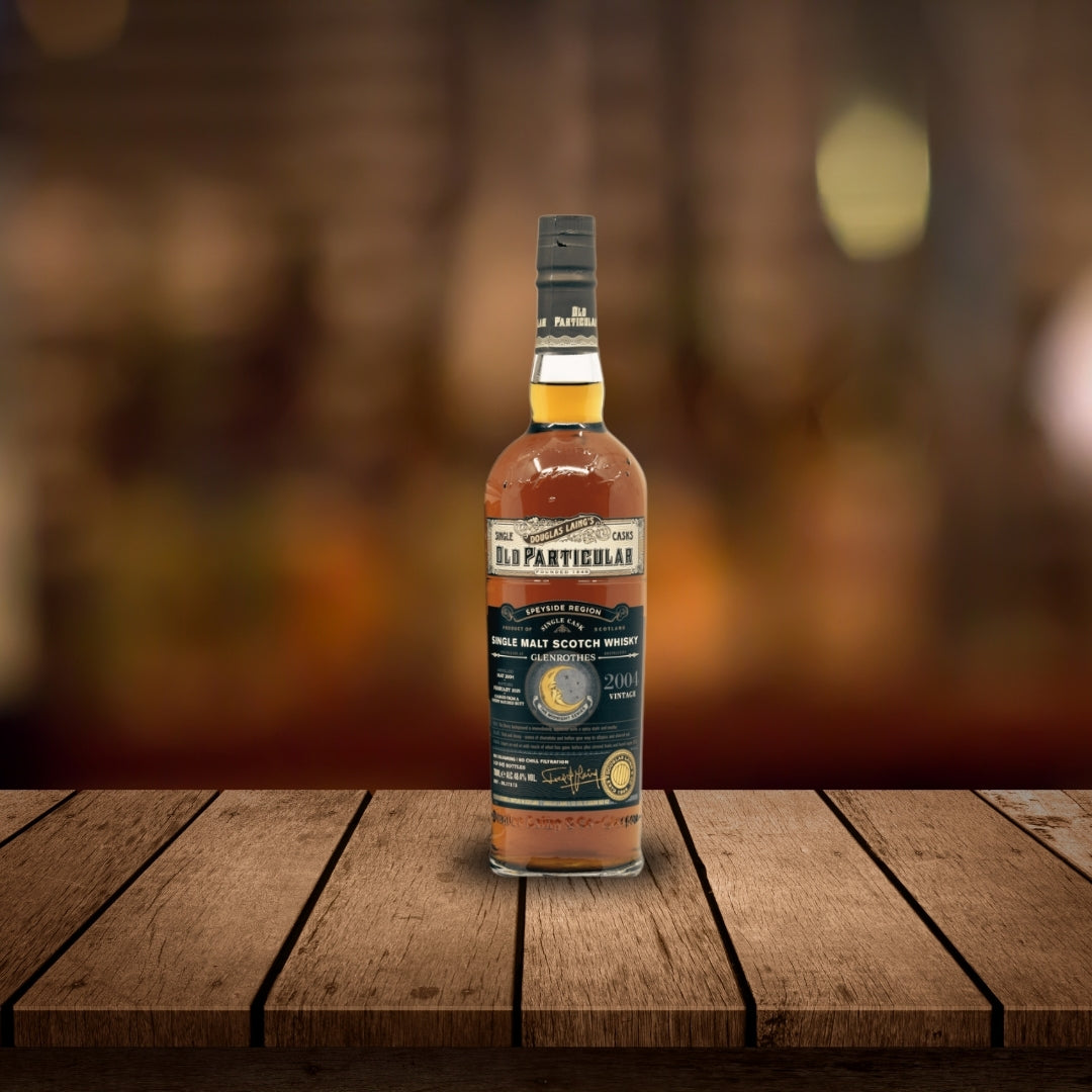 Douglas Laing's Old Particular "Midnight Series" Speyside - Glenrothes 19YO Sherry Butt Vintage 2004 70cl