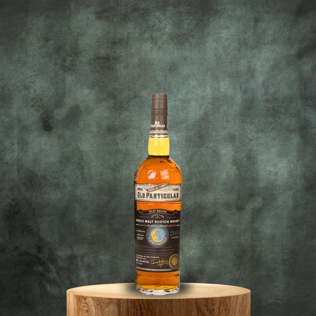 Douglas Laing's Old Particular "Midnight Series" Islay - Bunnahabhain 19YO Refill Butt Vintage 2004 70cl