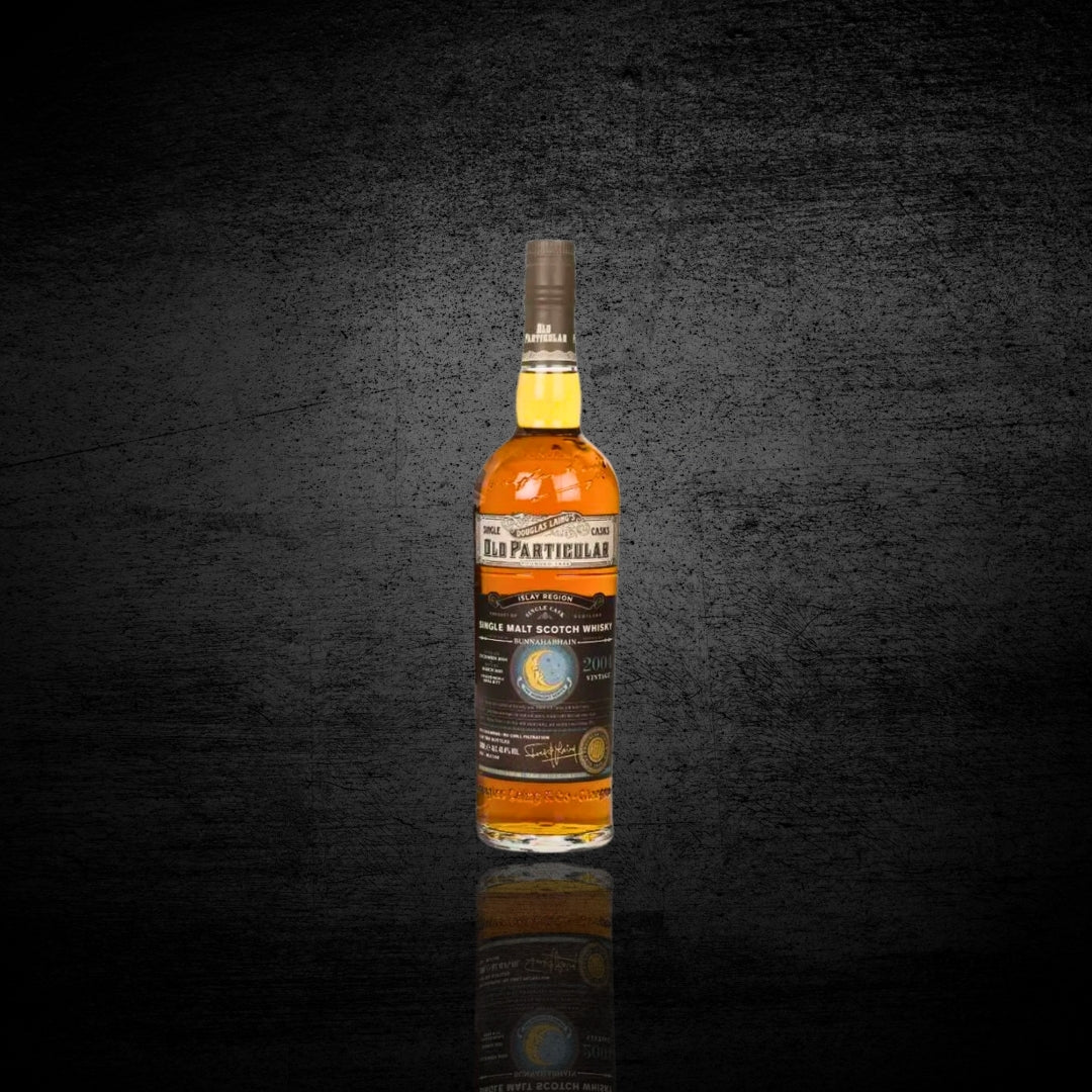 Douglas Laing's Old Particular "Midnight Series" Islay - Bunnahabhain 19YO Refill Butt Vintage 2004 70cl