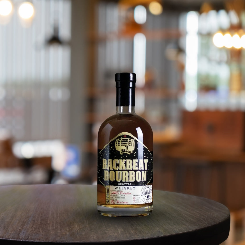 3 Howls Backbeat Bourbon Seattle Whiskey 75cl