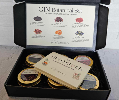 Basic Kit: Teata Therapy Gin & Tonic Botanicals Box of 6 in Can