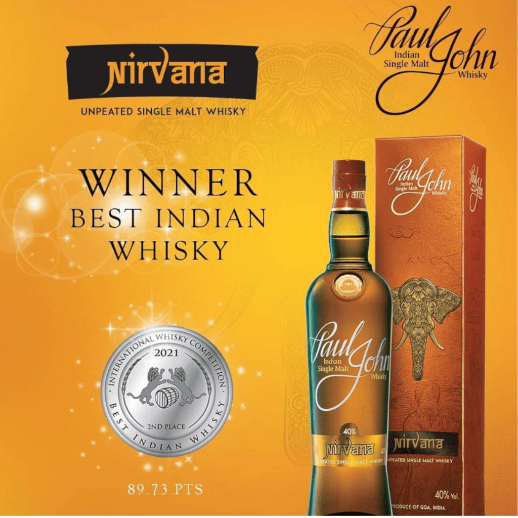 Paul John Indian Single Malt Whisky - Nirvana