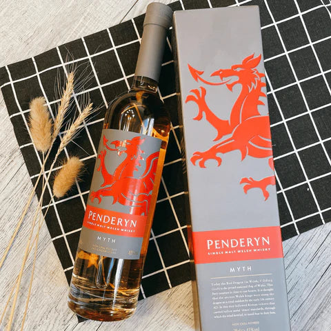 Penderyn Dragon Myth Whisky 70cl + FREE Nosing Glass
