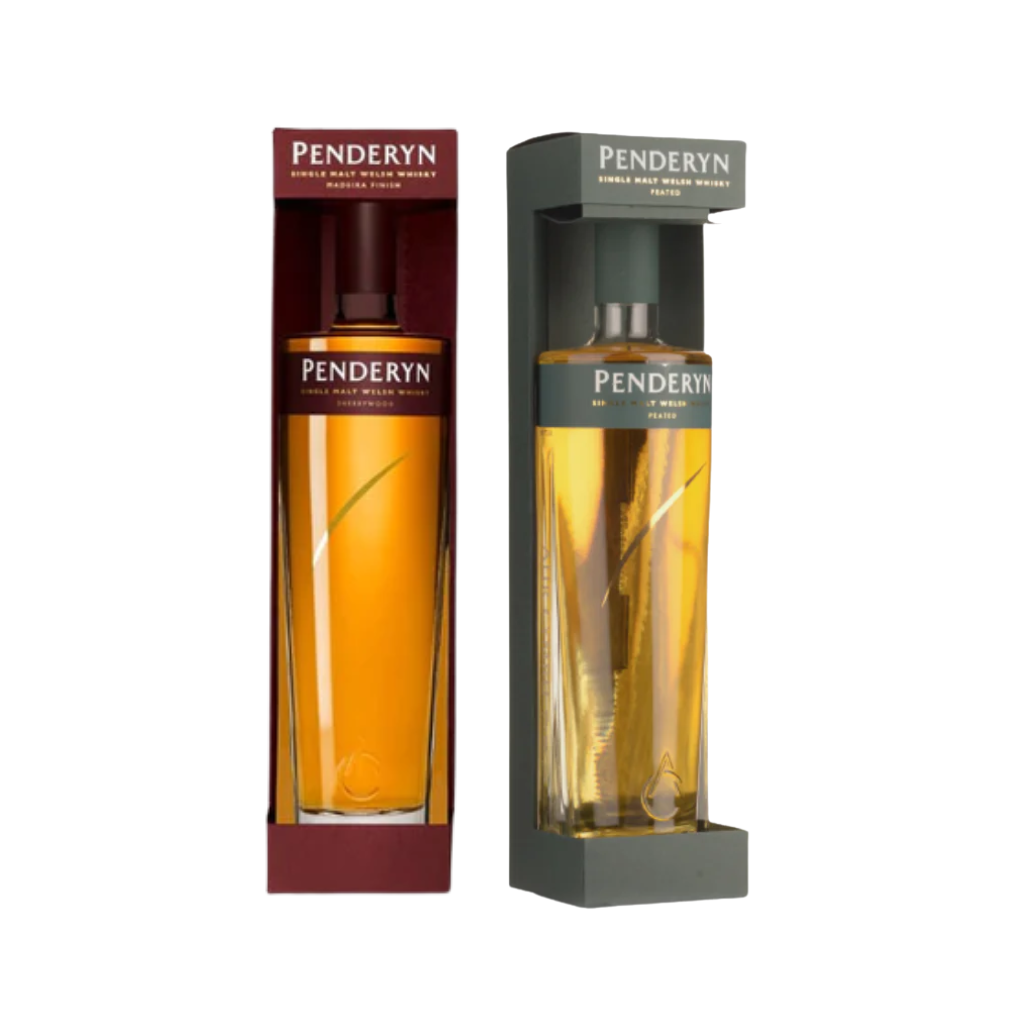 Penderyn Sherrywood Gold + Penderyn Peated Gold 70cl