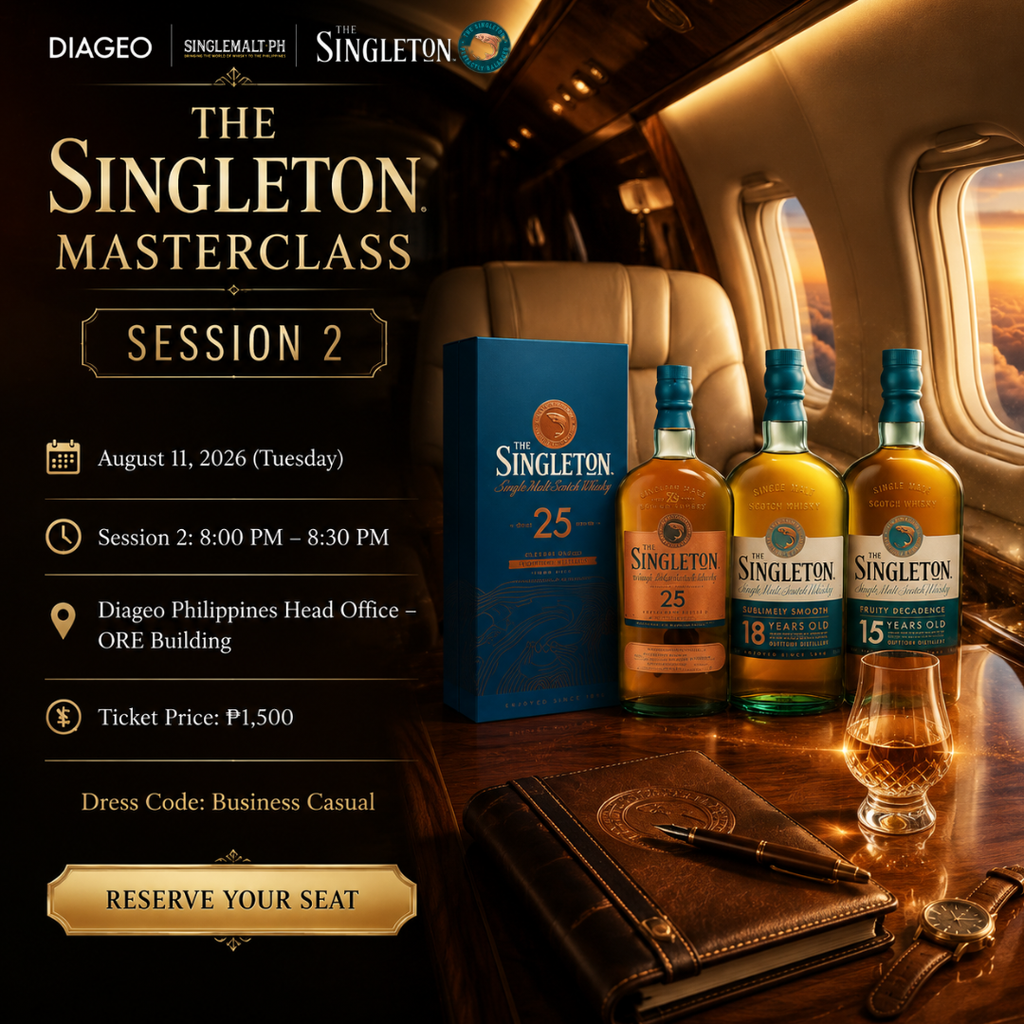 Diageo Singleton Masterclass (Session 2 - August 11, 2026)