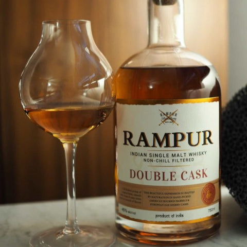 Rampur Double Cask Indian Single Malt Whisky 45% 70cl