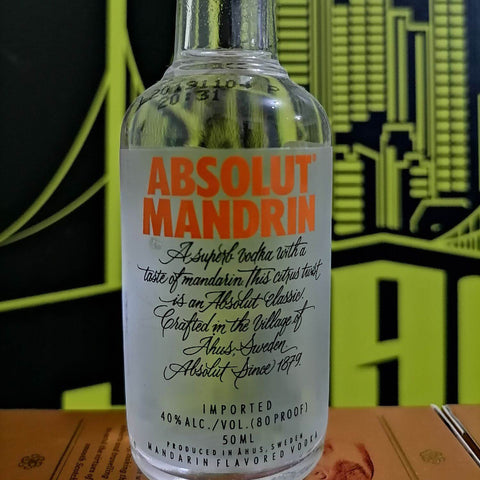 Absolut Mandrin Vodka 5cl Miniature