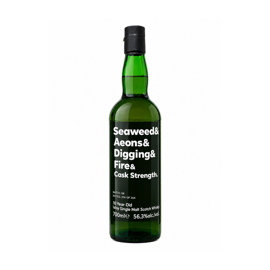 Seaweed & Aeons & Digging & Fire & Cask Strength 10 Year Old Batch 8 70cl