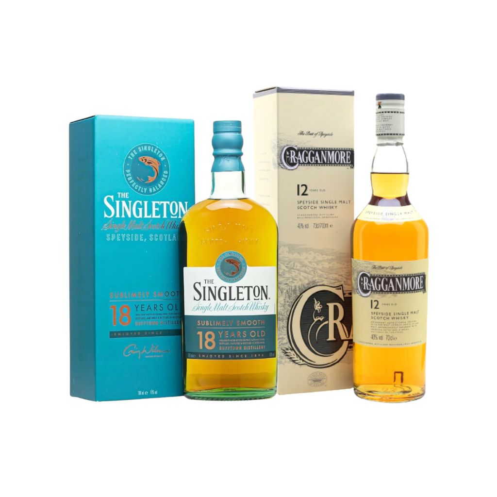 Singleton of Dufftown 18 Year Old 70cl with FREE Cragganmore 12 Year Old 70cl