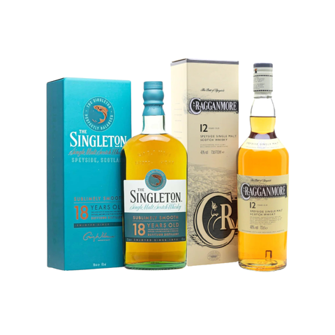 Singleton of Dufftown 18 Year Old 70cl with FREE Cragganmore 12 Year Old 70cl