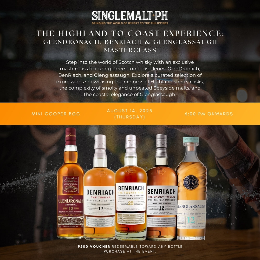 The Highland to Coast Experience: GlenDronach, BenRiach & Glenglassaugh Masterclass