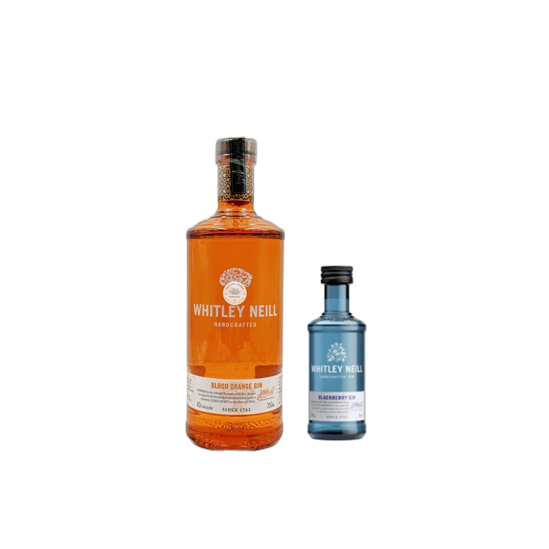 Whitley Neill Blood Orange Gin 70cl + Free 50ML WN Blackberry