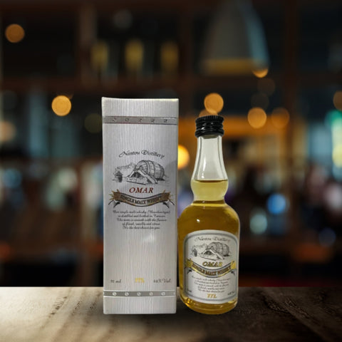 Omar Single Malt Whisky Miniature 5cl