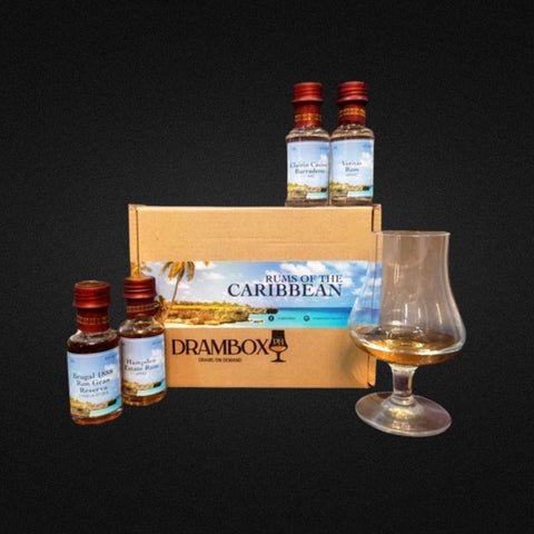 Drambox Rums of the Caribbean (Glass not included)