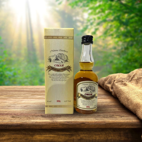 Omar Singlemalt Miniature Set 5cl (Bourbon + Sherry)