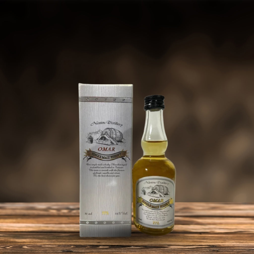 Omar Singlemalt Miniature Set 5cl (Bourbon + Sherry)