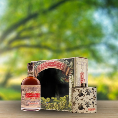 Don Papa 7 Year Old Rum with Flask 70cl