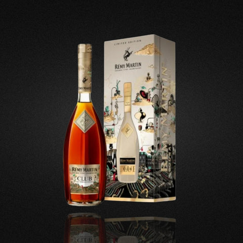 Remy Martin Club Festive Gift Edition 70cl + Free Miniature Bottle