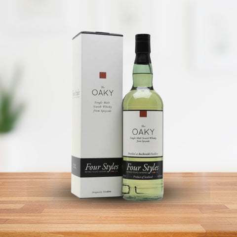 Four Styles - The Oaky - Auchroisk 6 Year Old 2012 70cl - Limited Release