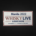 Whisky Live License Plate