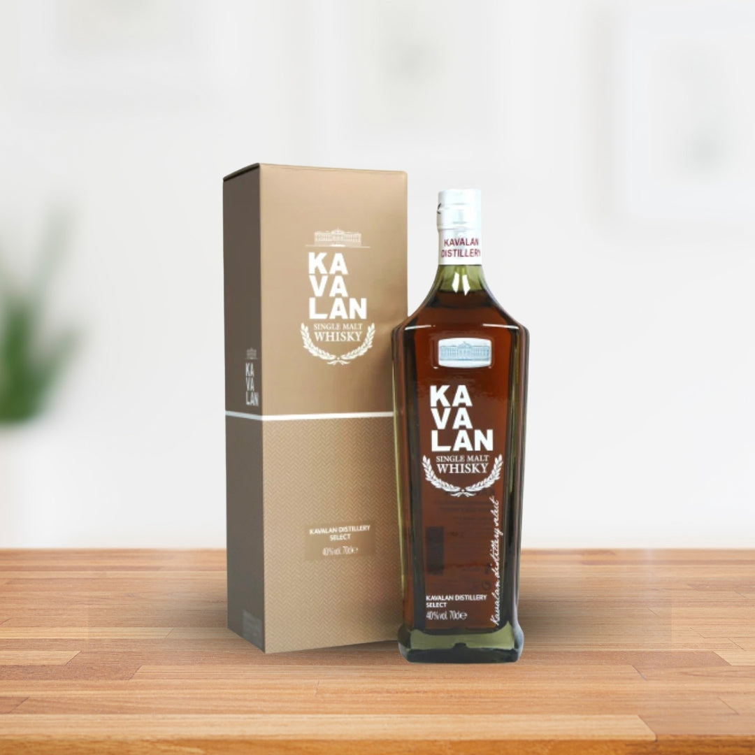 Kavalan Distillery Select No.1 70cl with Gold Glencairn Blind Tasting Glass