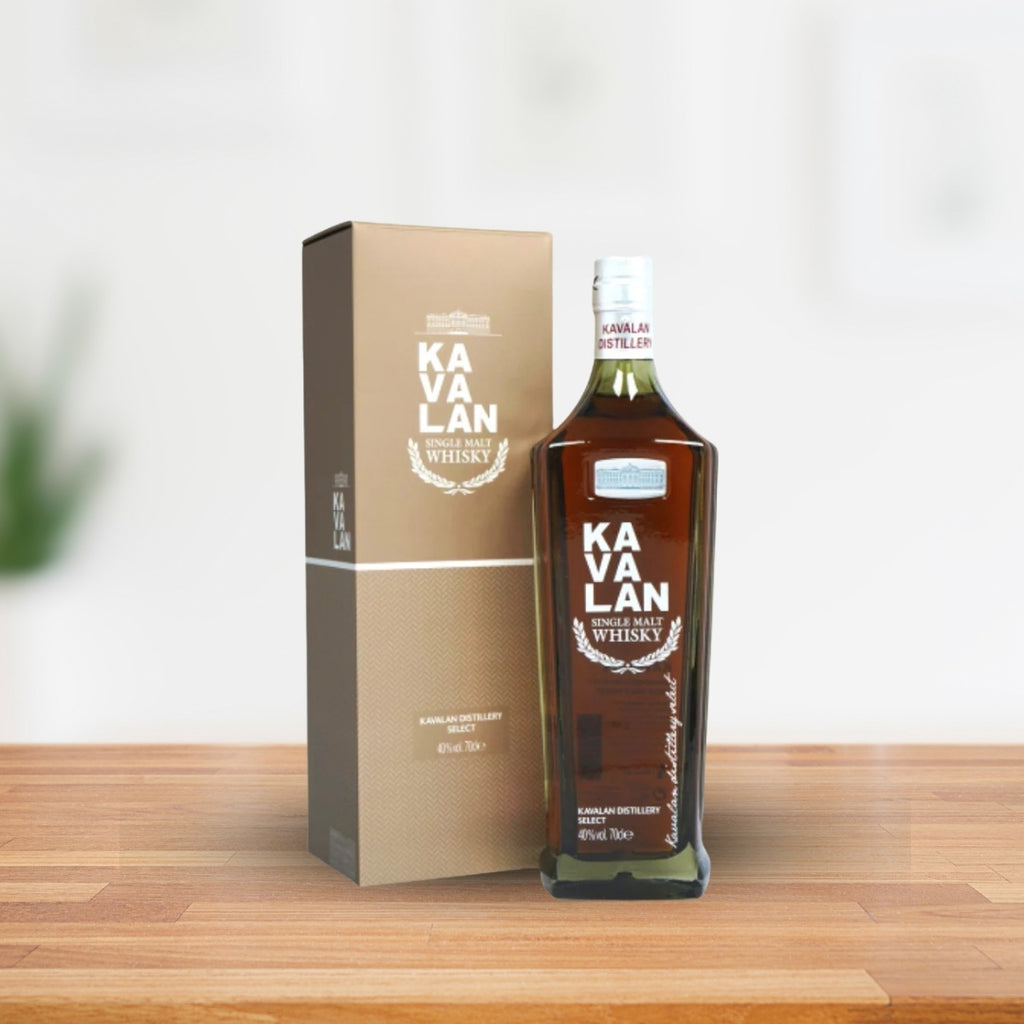 Kavalan Distillery Select No.1 70cl with Gold Glencairn Blind Tasting Glass