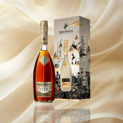 Remy Martin Club Limited Festive Gift Edition 70cl + FREE Charisma Glass