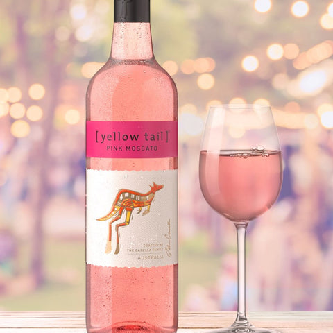 Yellow Tail Pink Moscato - Pink 75cl