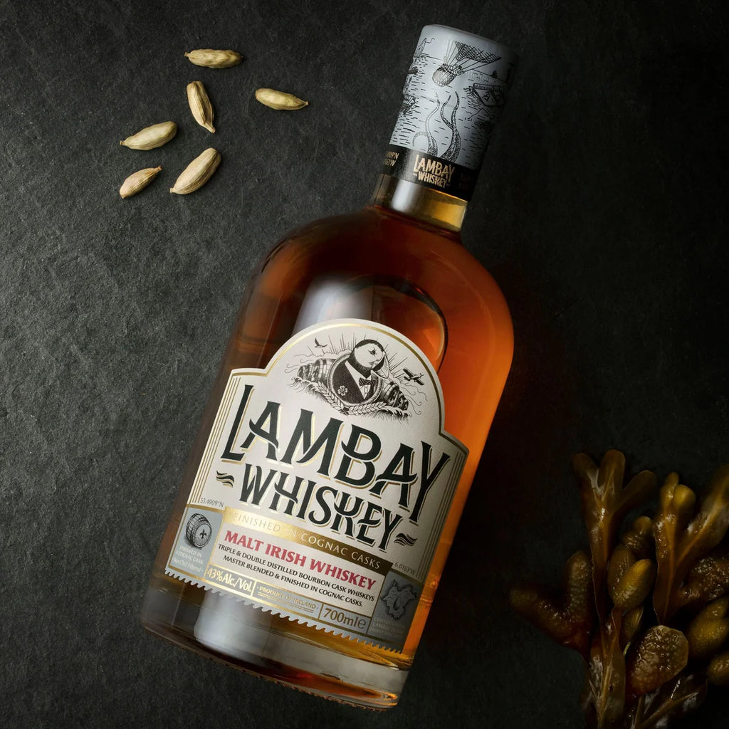 Lambay Malt Irish Blended Whiskey - Cognac Cask 70cl