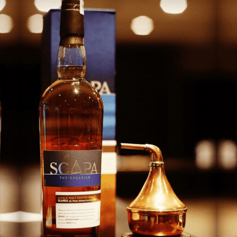 Scapa Glansa - Finished in Peated Cask Batch GL01 40% 75cl - Limited Release