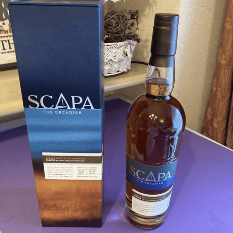 Scapa Glansa - Finished in Peated Cask Batch GL01 40% 75cl - Limited Release