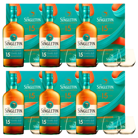 Singleton of Dufftown 15 Year Old Scotch Whisky 70cl (6Bottles)