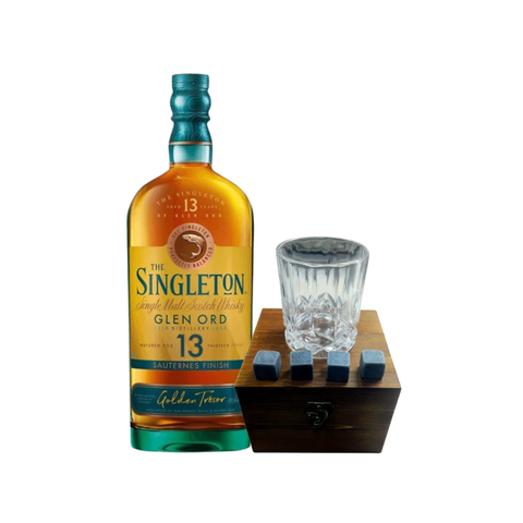 Singleton of Glen Ord Golden Tresor 13 Year Old with FREE Spinning Glass Gift Set