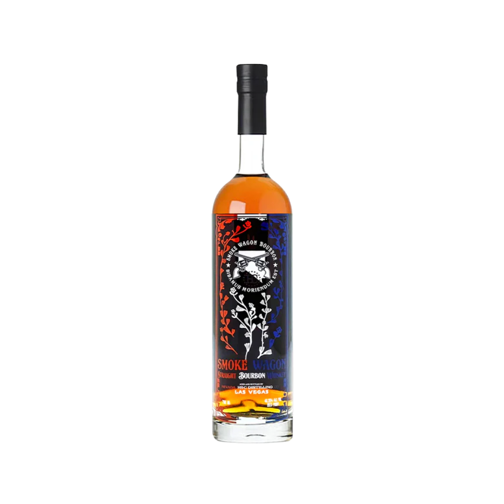 Smoke Wagon Straight Bourbon Whiskey Red, White, and Blue Edition 75cl
