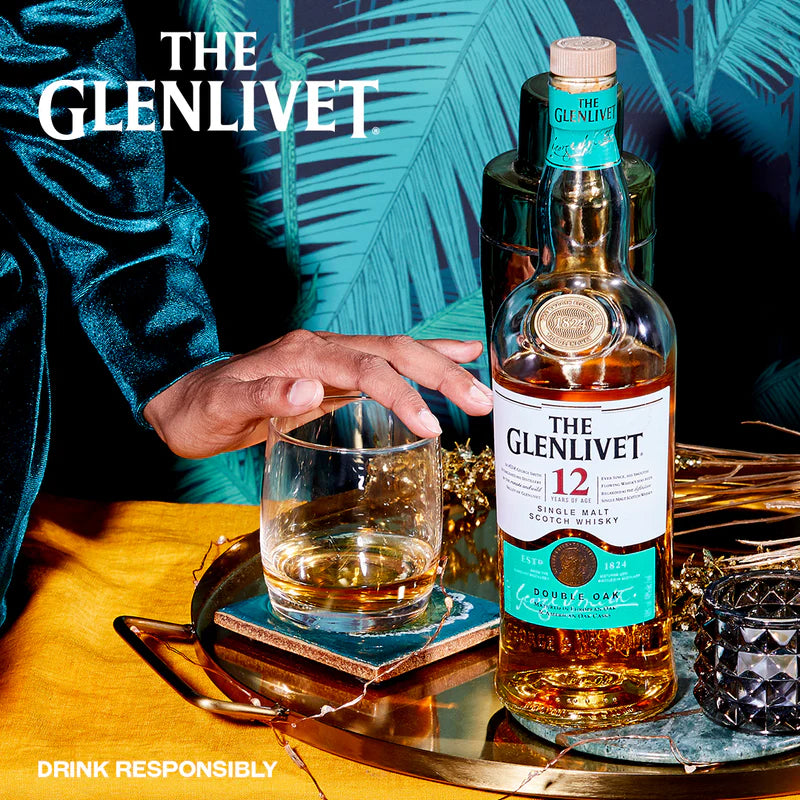 Glenlivet 12 Year Old Single Malt Whisky 70cl (6Bottles)