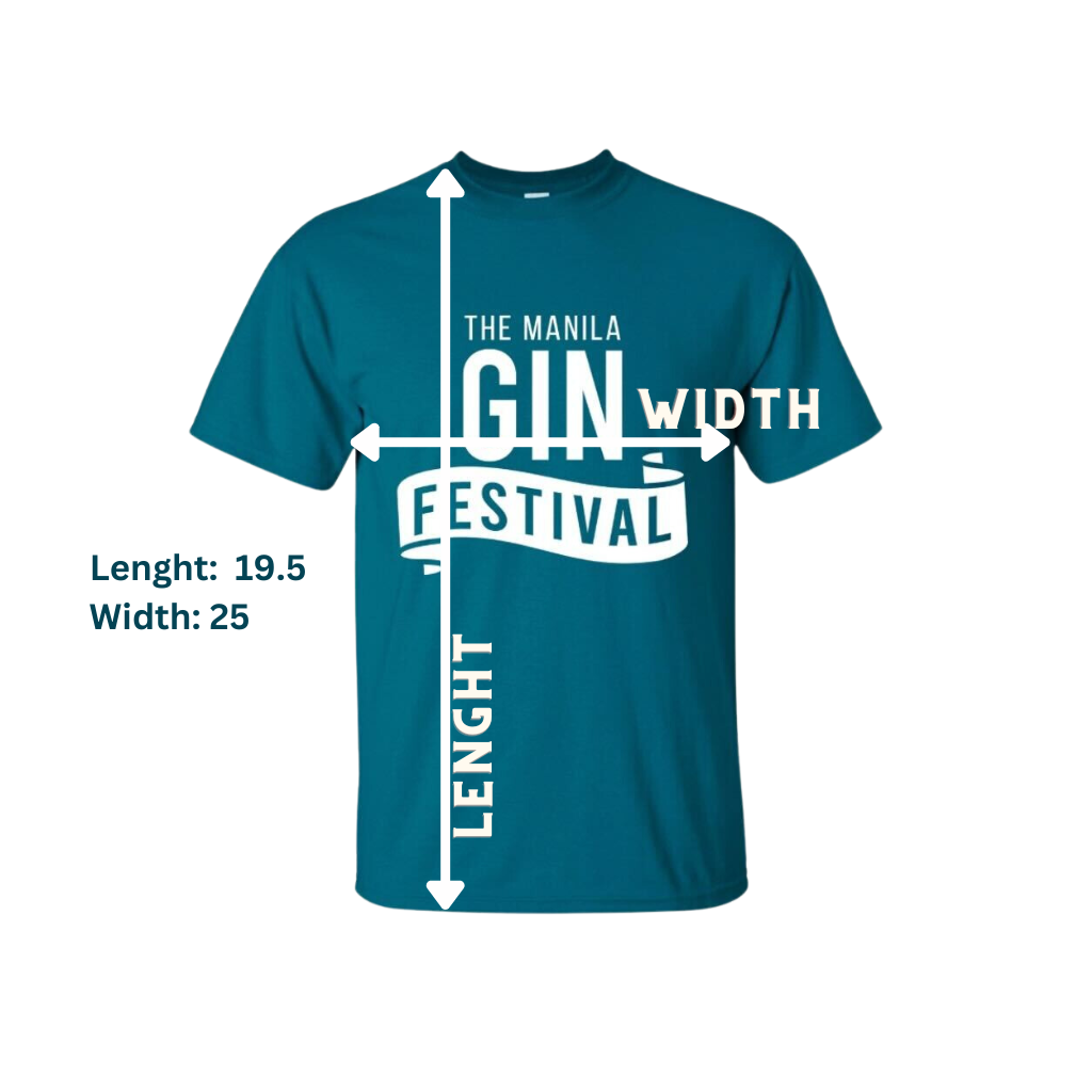 The Manila Gin Festival Teal Shirt