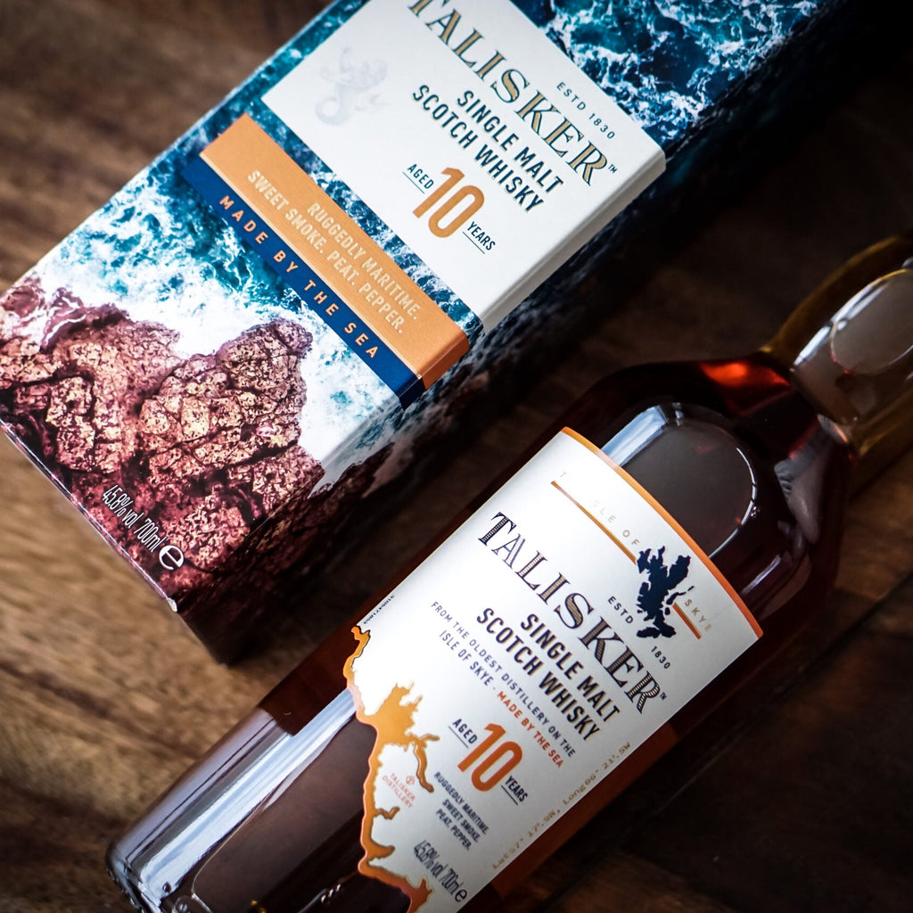 Talisker 10 Year Old Single Malt Scotch Whisky 75cl