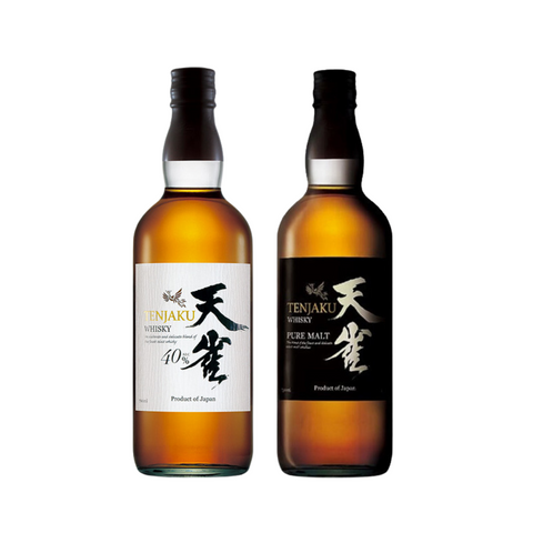 Tenjaku Japanese Whisky + Tenjaku Puremalt Whisky 70cl