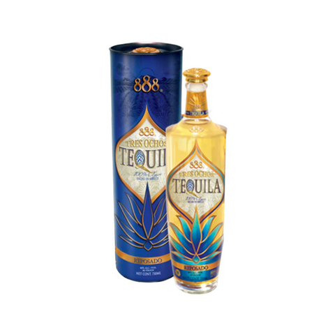 Tequila 888 Tres Ochos Reposado 75cl